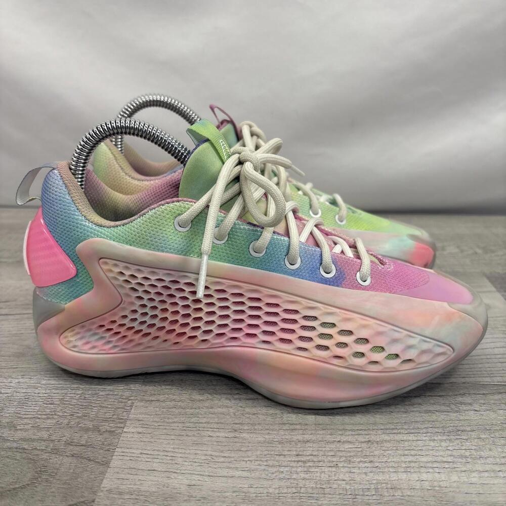 Adidas AE 1 Low J "3SSB" Kids Basketball Shoes - Youth 4. - Picture 3 of 14